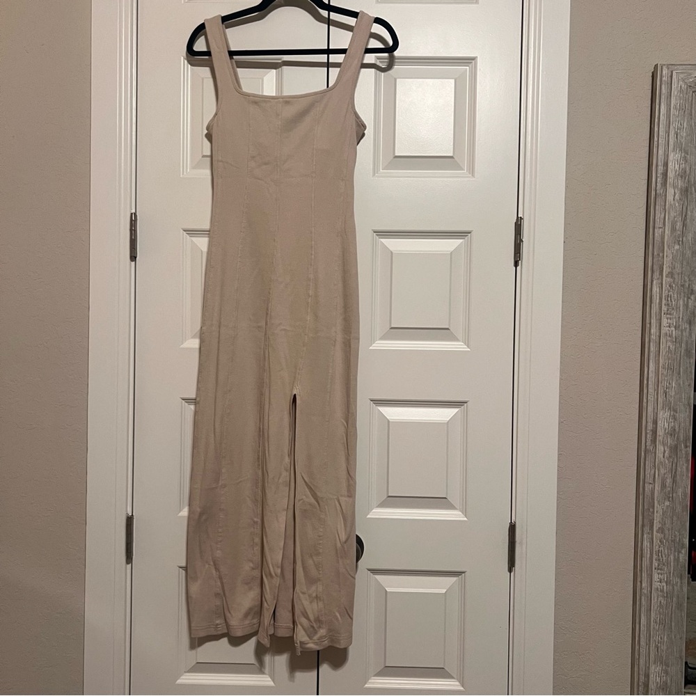 Anthropology L*Space Beige Bodycon Dress